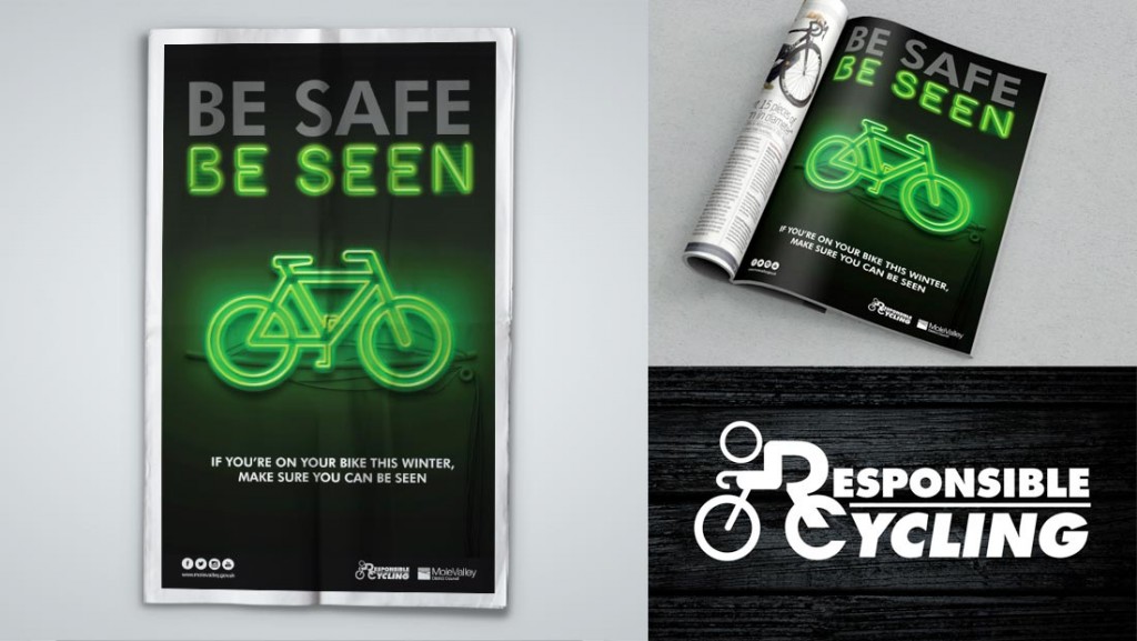 With the nights drawing in and a huge number of cyclists on the roads around Dorking and Mole Valley, Pre were approached to create an awareness campaign to highlight the issue which was aimed at both cyclists and motorists alike.
