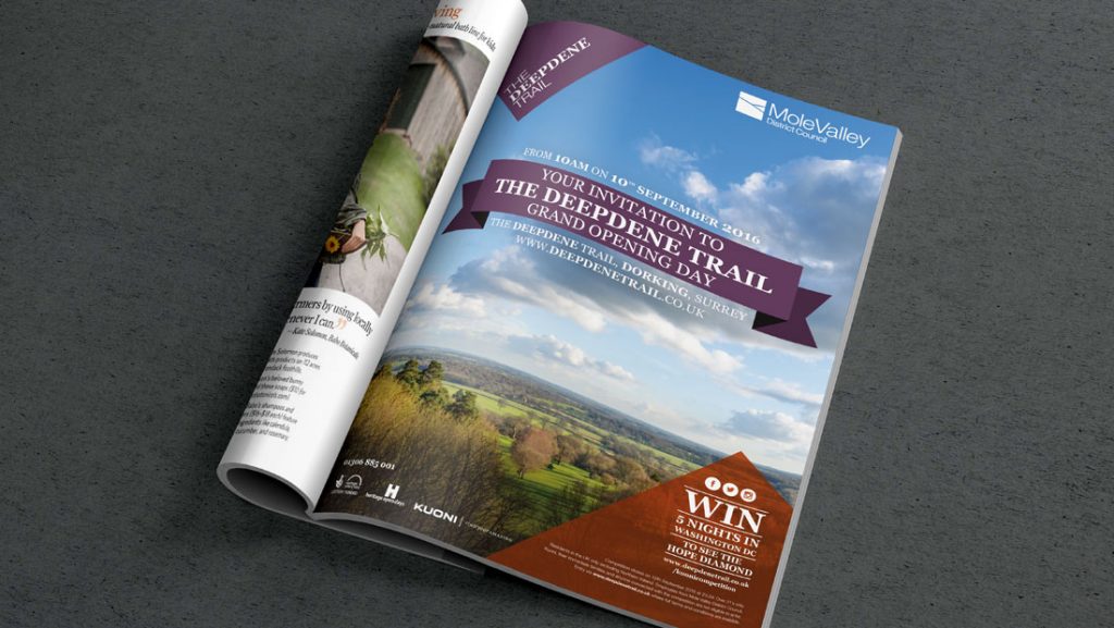 deepdene advert design