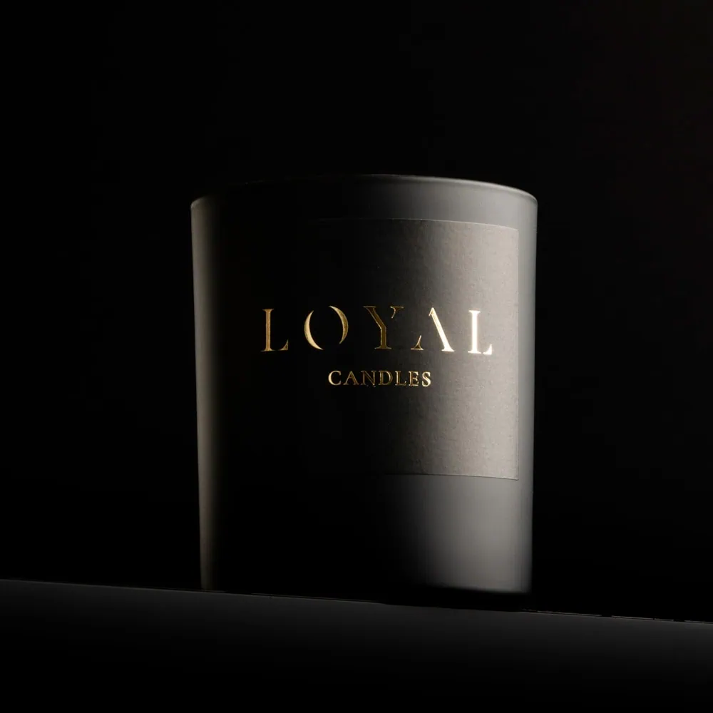 Loyal Candles e-commerce packaging design by Design by PRE