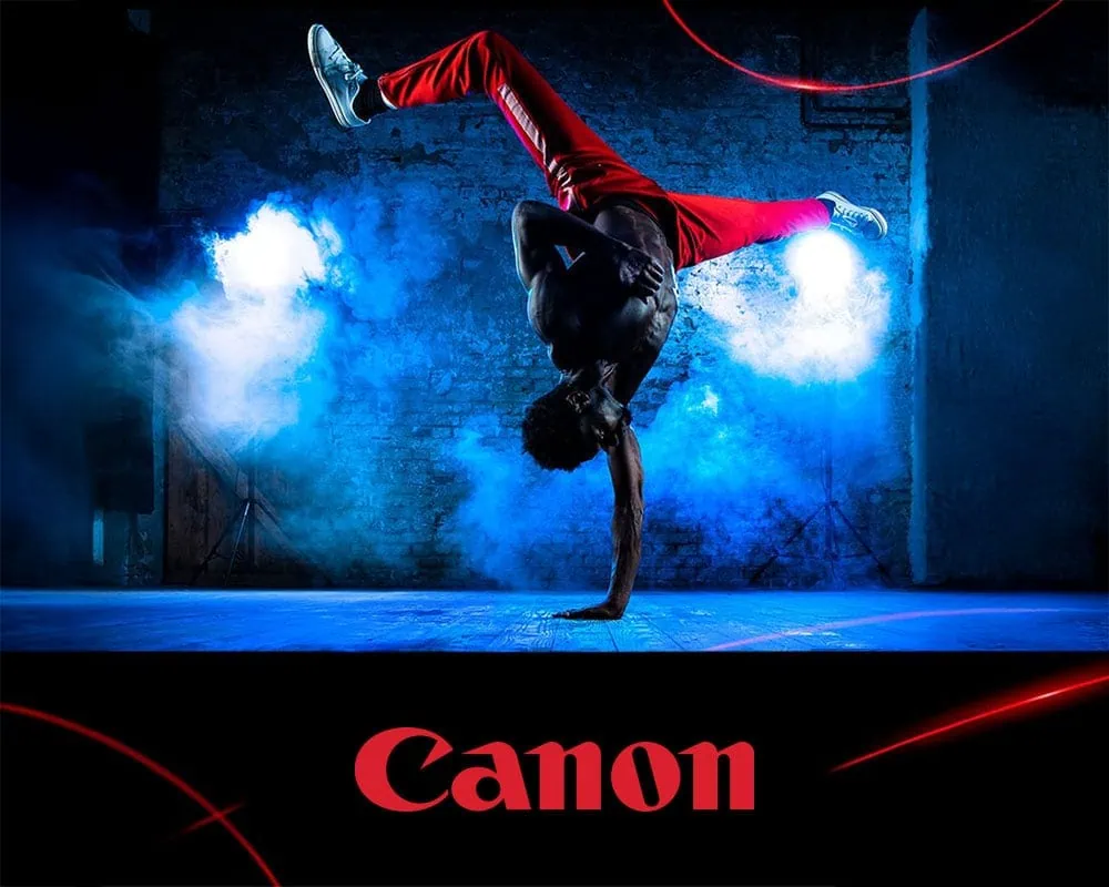 Canon UK creative design and marketing campaign by Design by PRE